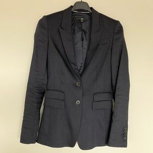 HUGO BOSS Hugo Boss Juicyra Navy Blue Blazer Wool/Linen - XS/2